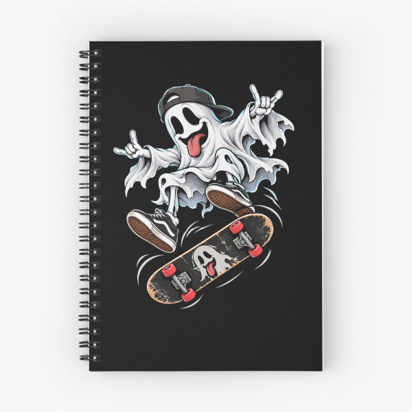 Item preview, Skateboarding Ghost Halloween designed and sold by TheEndDesign.