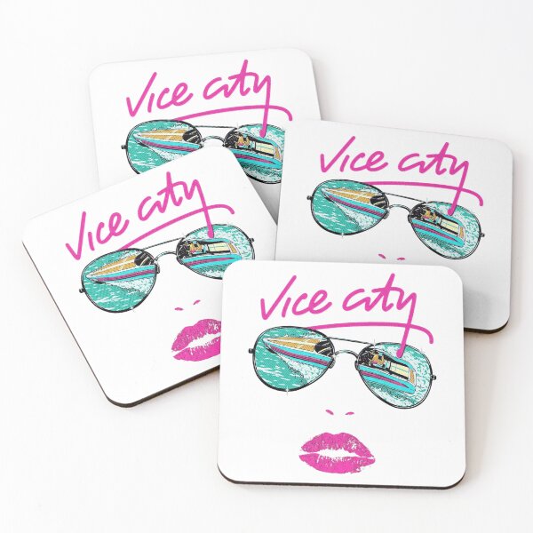Item preview, GTA VI Miami Vibes Vice City Pastel Sunset designed and sold by tanbaobu.