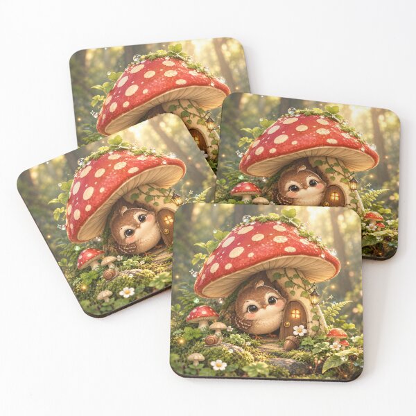 Item preview, Mossy the Tiny Wren – The Mushroom House Resident designed and sold by NSUniverse.