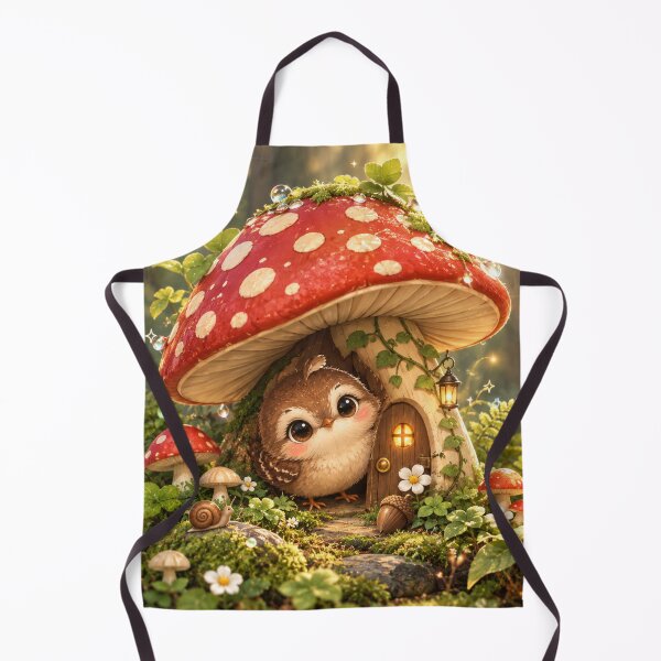 Item preview, Mossy the Tiny Wren – The Mushroom House Resident designed and sold by NSUniverse.