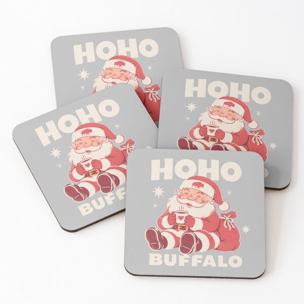 Item preview, Let's Go Buffalo Santa designed and sold by Dinh001Luu.