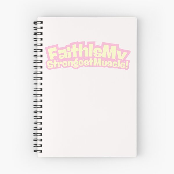 Item preview, Faith is my strongest muscle! designed and sold by Pixelpenguin23.