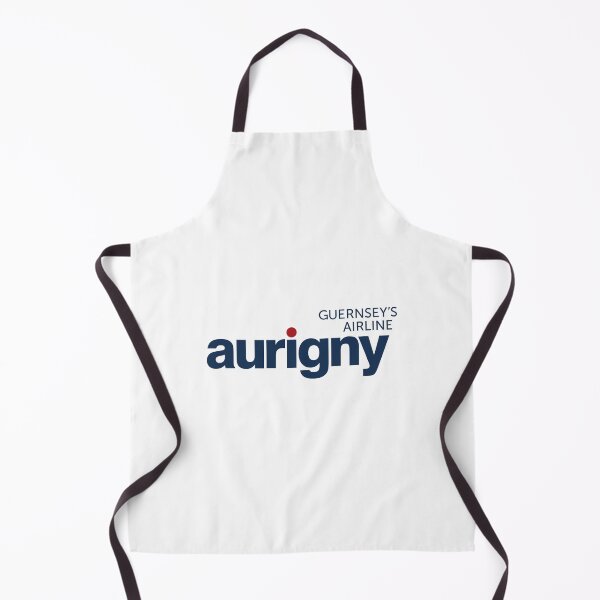 Item preview, Aurigny Guernsey's Airline Logo Navy Blue Wordmark With Red Dot designed and sold by Clothingst.