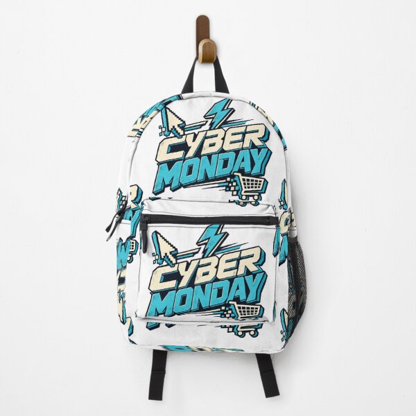 Item preview, Cyber Monday Online Shopping Sale Retro Pixel Cart Bargain Hunter Gift designed and sold by IRON WINGS /USAF.