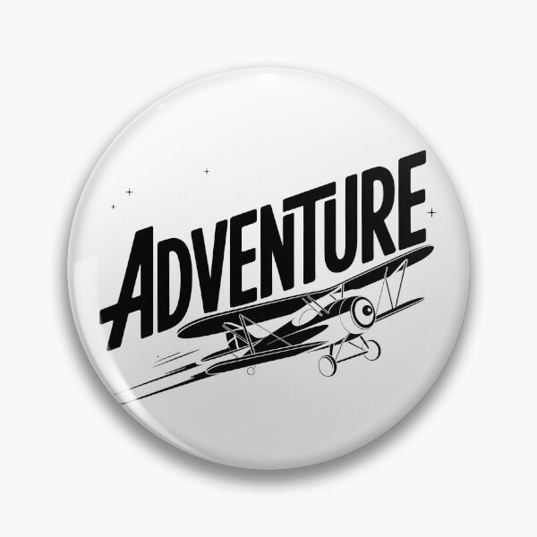 Item preview, Adventure Vintage Plane Retro Aviation designed and sold by LoFizzy.