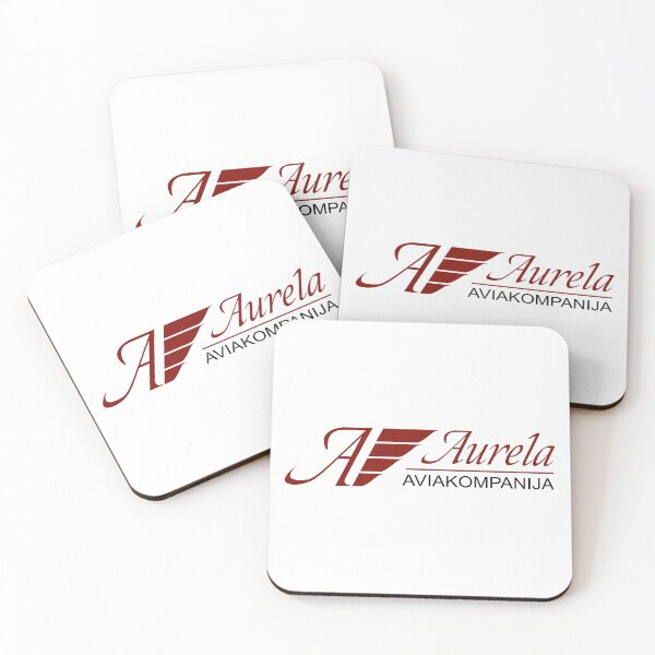 Item preview, Aurela Aviakompanija Logo Maroon Script Wordmark With Stripe Emblem designed and sold by Clothingst.
