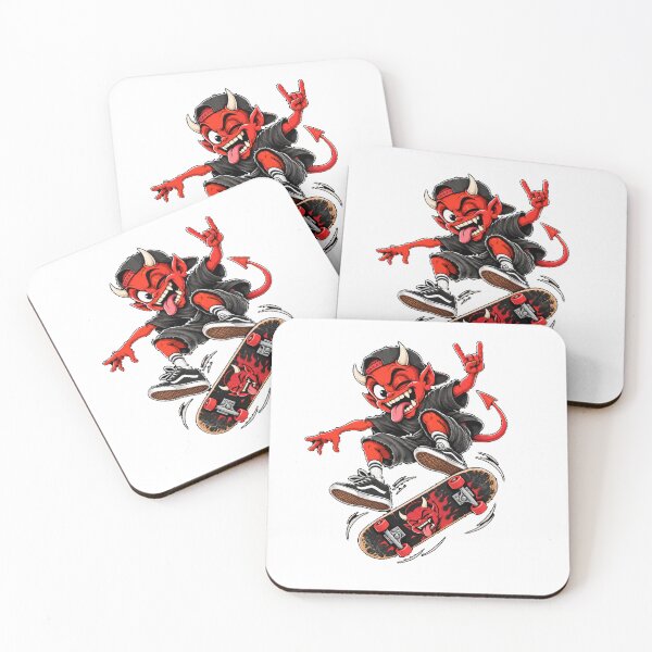 Item preview, Skateboarding Devil Halloween  designed and sold by TheEndDesign.
