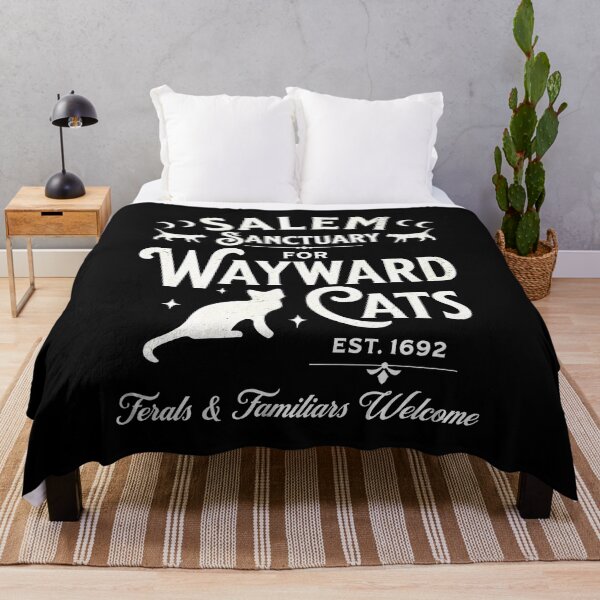 Item preview, Salem Sanctuary for Wayward Cats Vintage Style designed and sold by Dmo3HarkoArt.