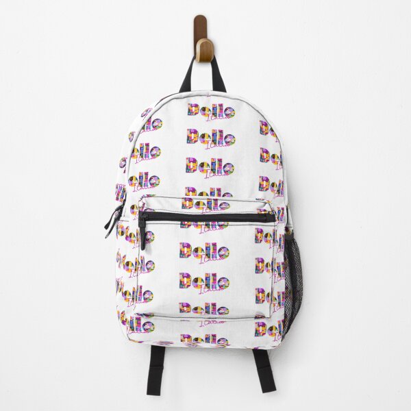 Item preview, Dello, Brescia, Italy, Italia, colorful typography design for travellers designed and sold by Wanderful-roads.