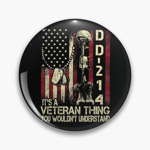 Item preview, DD-214 It's A Veteran Thing You Wouldn't Understand American Flag designed and sold by schoolofbullies.