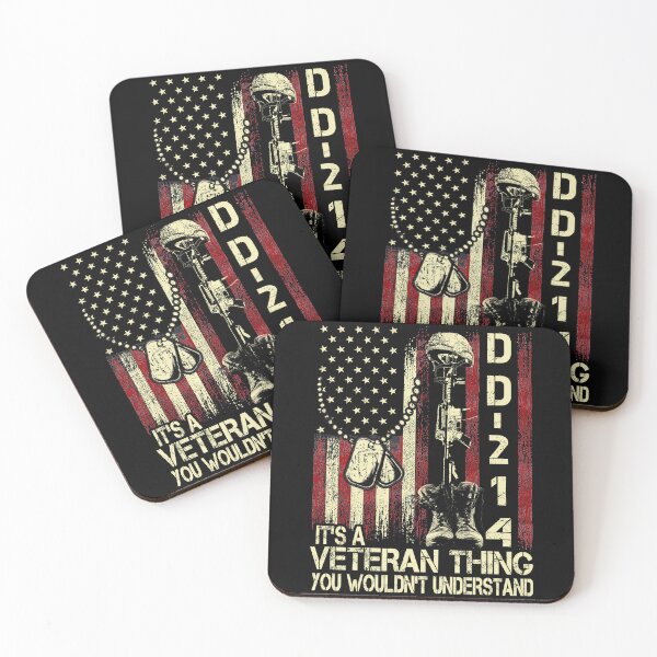 Item preview, DD-214 It's A Veteran Thing You Wouldn't Understand American Flag designed and sold by schoolofbullies.