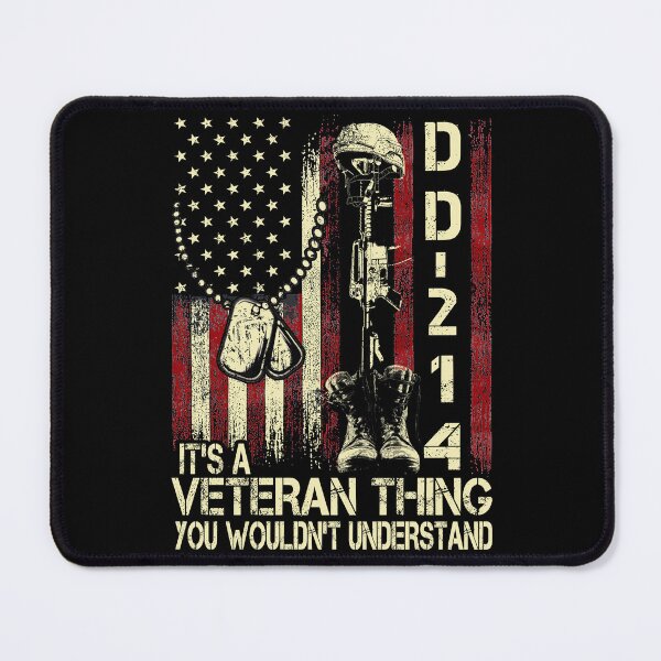 Item preview, DD-214 It's A Veteran Thing You Wouldn't Understand American Flag designed and sold by schoolofbullies.