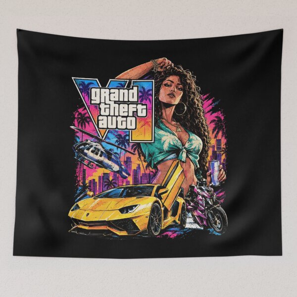 Item preview, Vice Nights Fast Cars And Neon Lights designed and sold by Bonahelia.