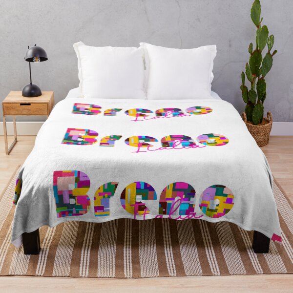 Item preview, Breno, Brescia, Italy, Italia, colorful typography design for travellers designed and sold by Wanderful-roads.
