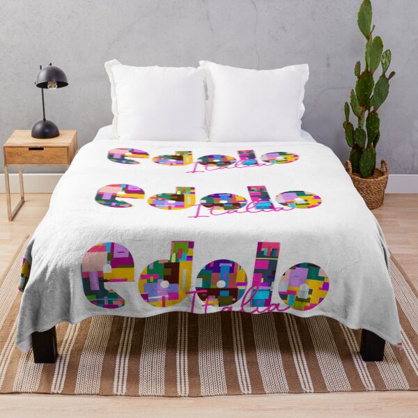 Item preview, Edolo, Brescia, Italy, Italia, colorful typography design for travellers designed and sold by Wanderful-roads.