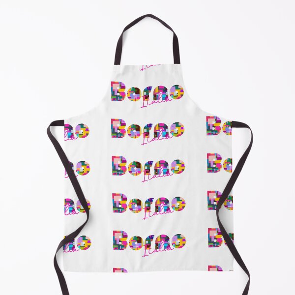 Item preview, Borno, Brescia, Italy, Italia, colorful typography design for travellers designed and sold by Wanderful-roads.