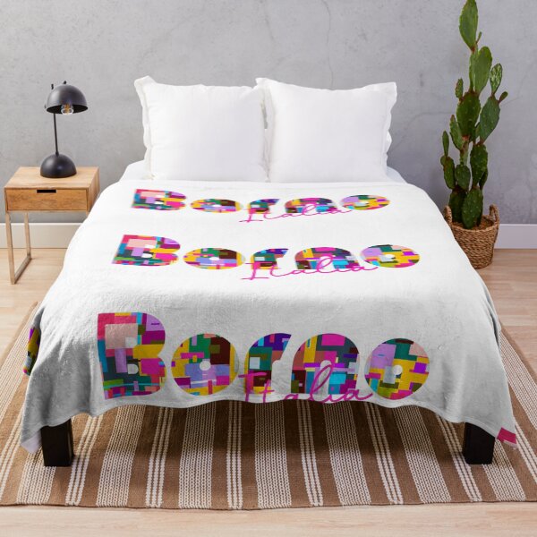 Item preview, Borno, Brescia, Italy, Italia, colorful typography design for travellers designed and sold by Wanderful-roads.