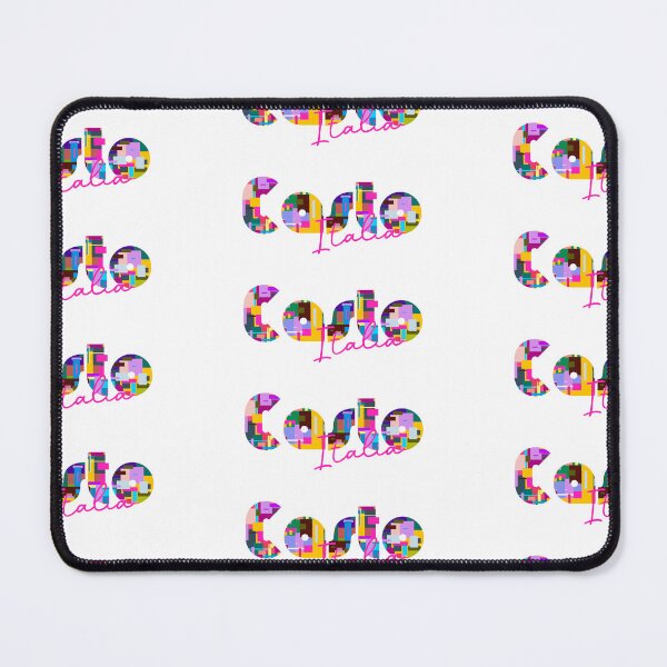 Item preview, Casto, Brescia, Italy, Italia, colorful typography design for travellers designed and sold by Wanderful-roads.