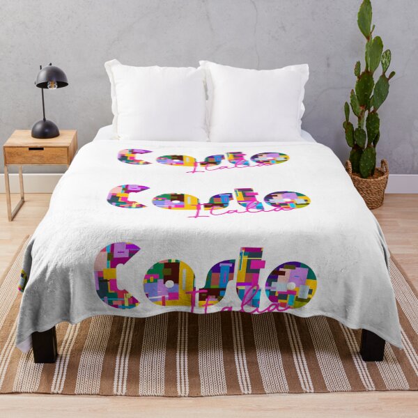 Item preview, Casto, Brescia, Italy, Italia, colorful typography design for travellers designed and sold by Wanderful-roads.