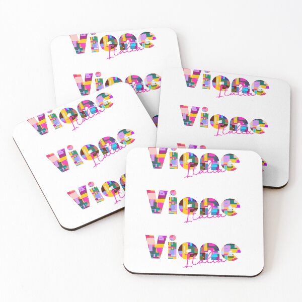 Item preview, Vione, Brescia, Italy, Italia, colorful typography design for travellers designed and sold by Wanderful-roads.