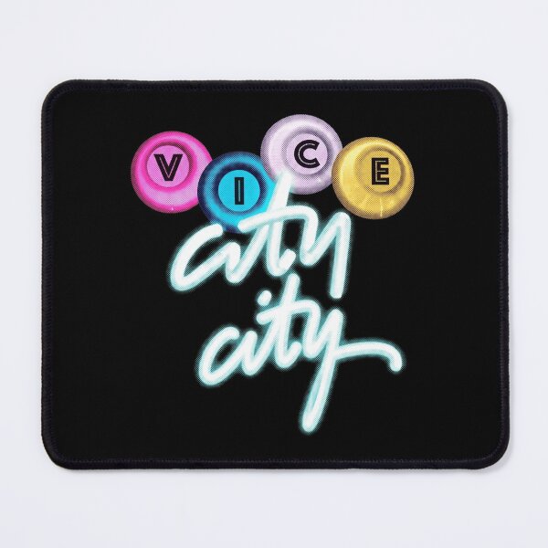 Item preview, Vice City Hotel Skyline Retro Gaming Graphic designed and sold by tanbaobu.
