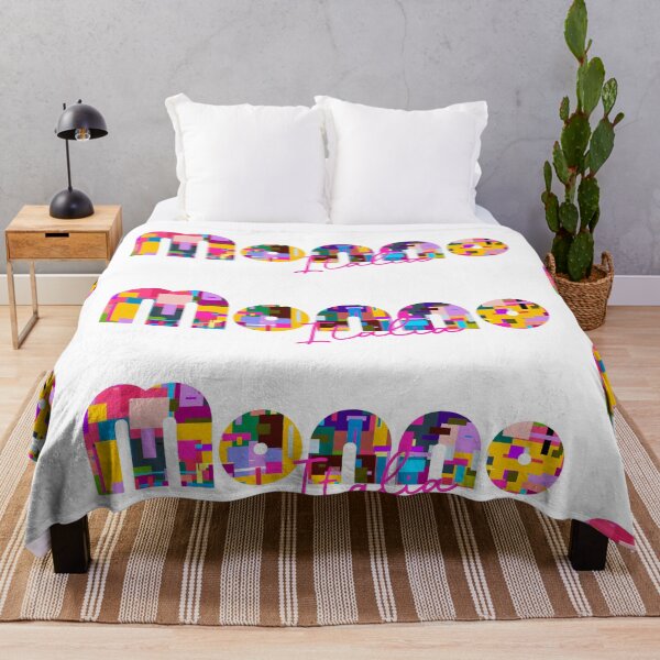 Item preview, Monno, Brescia, Italy, Italia, colorful typography design for travellers designed and sold by Wanderful-roads.