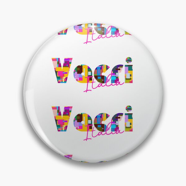 Item preview, Vacri, Chieti, Italy, Italia, colorful typography design for travellers designed and sold by Wanderful-roads.
