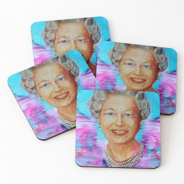 Item preview, Elizabeth II portrait painting by Artist Eraclis Aristidou designed and sold by Eraclis Aristidou.
