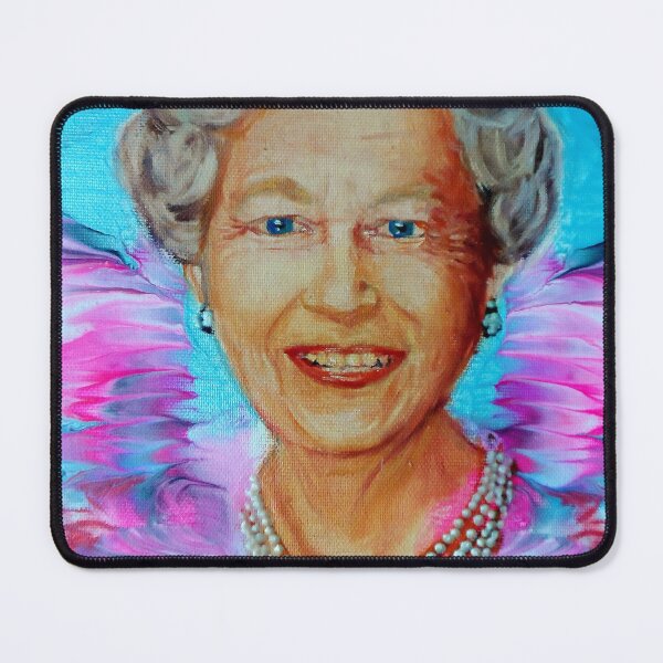 Item preview, Elizabeth II portrait painting by Artist Eraclis Aristidou designed and sold by Eraclis Aristidou.