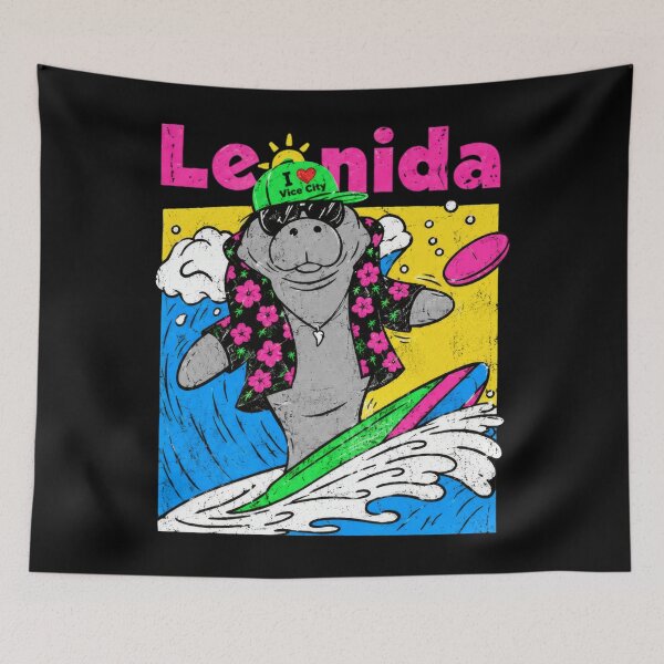 Item preview, Vice Beach Sunset 80s Vaporwave designed and sold by Bonahelia.