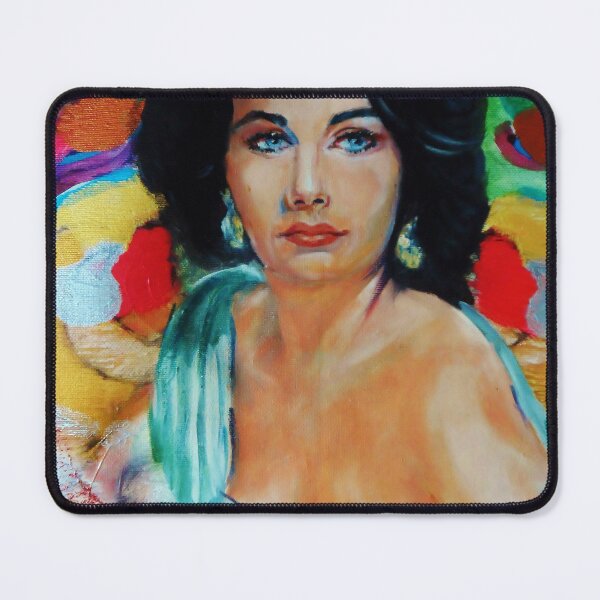 Item preview, Elizabeth Taylor  portrait painting by Artist Eraclis Aristidou  designed and sold by Eraclis Aristidou.