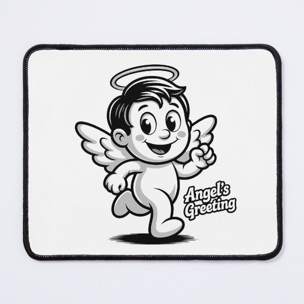 Item preview, Angel’s Greeting Cute Cartoon Cherub Halo designed and sold by LoFizzy.