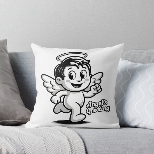 Item preview, Angel’s Greeting Cute Cartoon Cherub Halo designed and sold by LoFizzy.