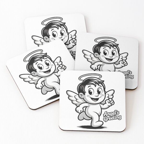 Item preview, Angel’s Greeting Cute Cartoon Cherub Halo designed and sold by LoFizzy.