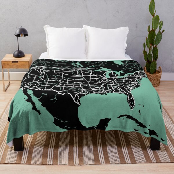 Item preview, United States Map USA North America designed and sold by MapsByLeo.