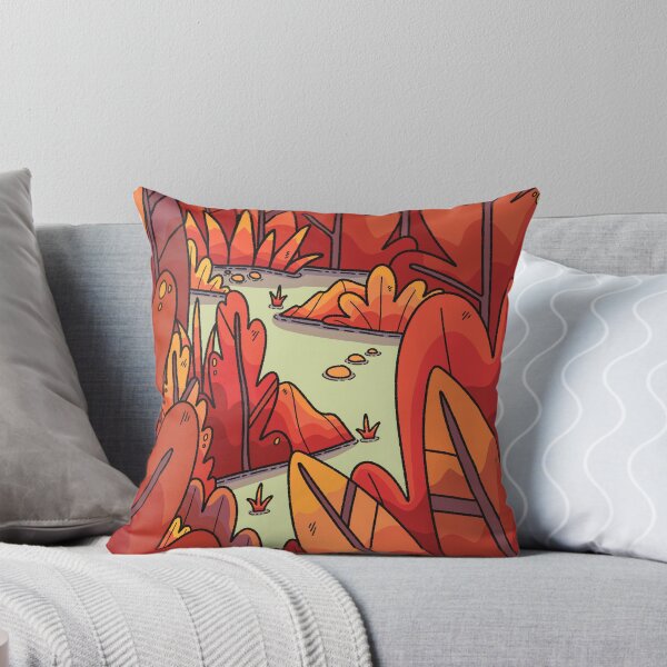 Item preview, Autumn river forest designed and sold by Swadeillustrations.