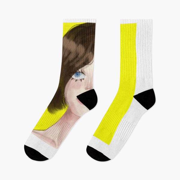 Item preview, Blue Eyed Girl Sticker  Dreamy Fashion Portrait  Soft Aesthetic Digital Art  Cute Feminine Illust designed and sold by meyteraons.