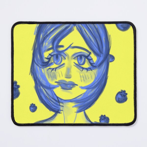 Item preview, Blueberry Girl Aesthetic  Cute Blueberry Illustration  designed and sold by meyteraons.