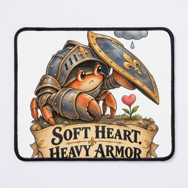 Item preview, Cancer— Soft Heart. Heavy Armor designed and sold by HappyDetourS.