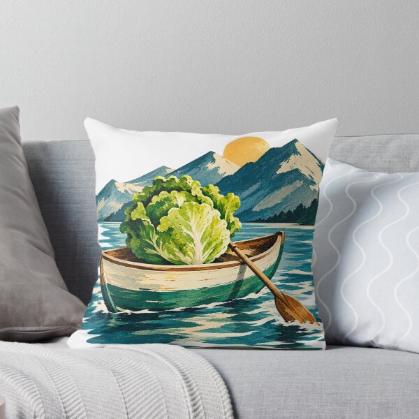 Item preview, Get In Loser We're Learning About Lettuce Funny Mountain Lake Canoe Gardening designed and sold by GibasVisuals.