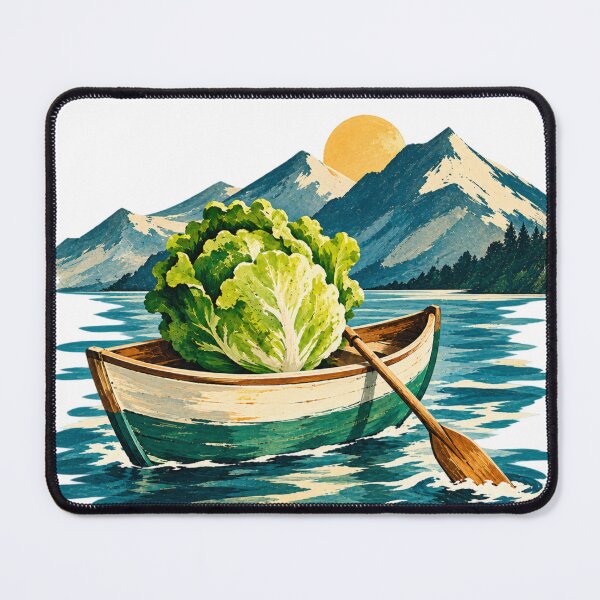 Item preview, Get In Loser We're Learning About Lettuce Funny Mountain Lake Canoe Gardening designed and sold by GibasVisuals.