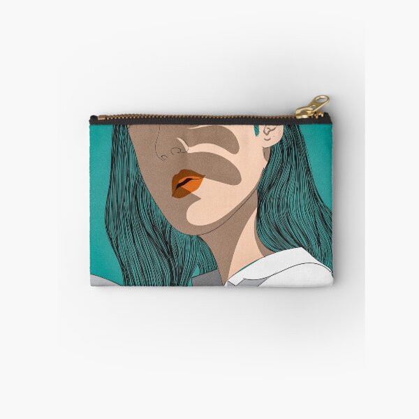 Item preview, Aesthetic Teal Hair Anime Girl Sunshade Art designed and sold by Chroma Art Co.