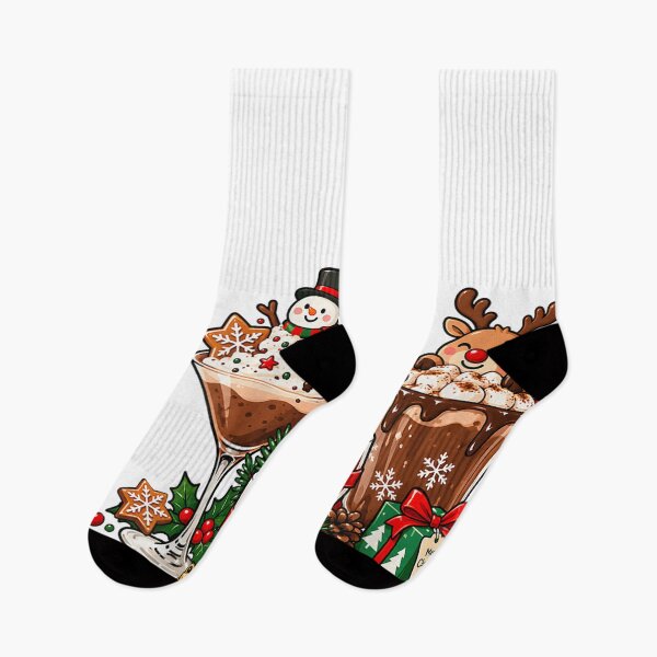 Item preview, Holiday Sweet Drink Christmas Mocktail Marshmallow Chocolate  designed and sold by 68MadagascarZoo.