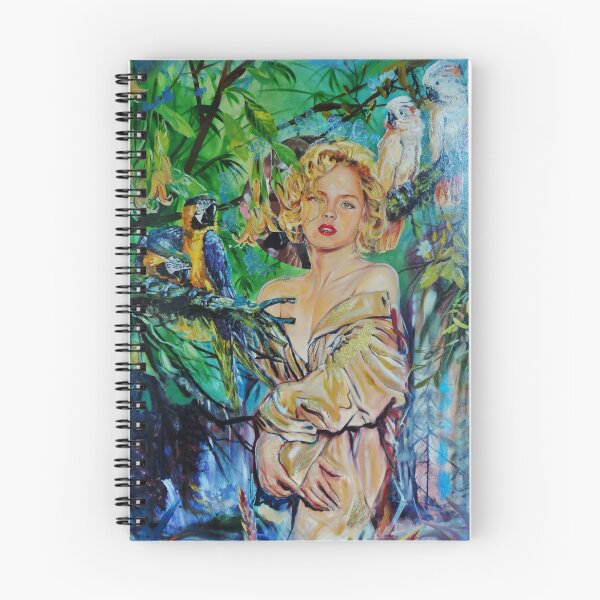 Item preview, Sharon Stone portrait painting by Artist Eraclis Aristidou designed and sold by Eraclis Aristidou.