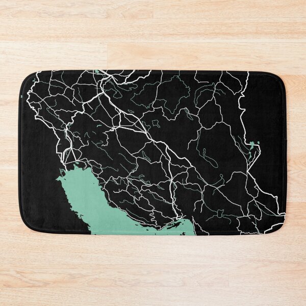 Item preview, Iran Map Middle East Travel Souvenir designed and sold by MapsByLeo.