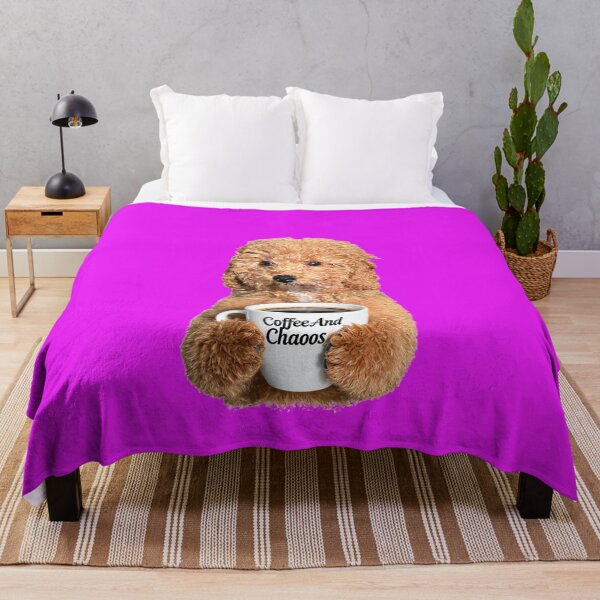 Item preview, Coffee And Chaos Cute Poodle Dog Coffee Lover Design designed and sold by CoffeeAndChao.
