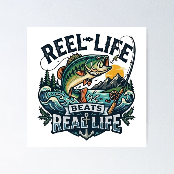 Item preview, Reel Life Beats Real Life designed and sold by Urban Clothes Market.