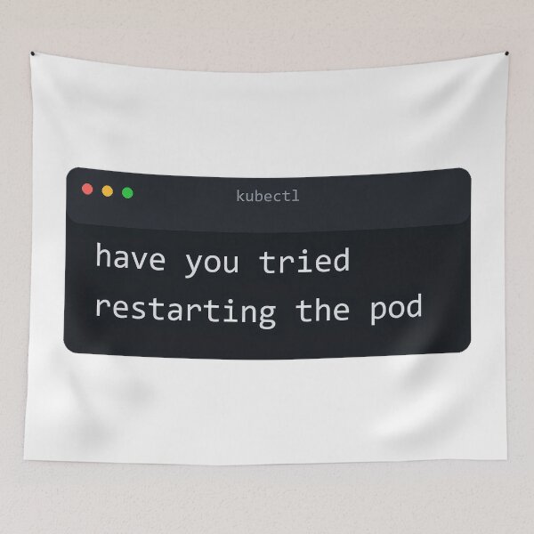 Item preview, Have You Tried Restarting the Pod Terminal Humor designed and sold by Bianca Oltean.