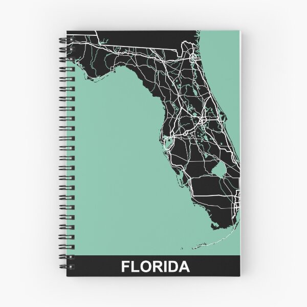 Item preview, Florida Map State FL USA designed and sold by MapsByLeo.
