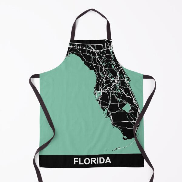 Item preview, Florida Map State FL USA designed and sold by MapsByLeo.